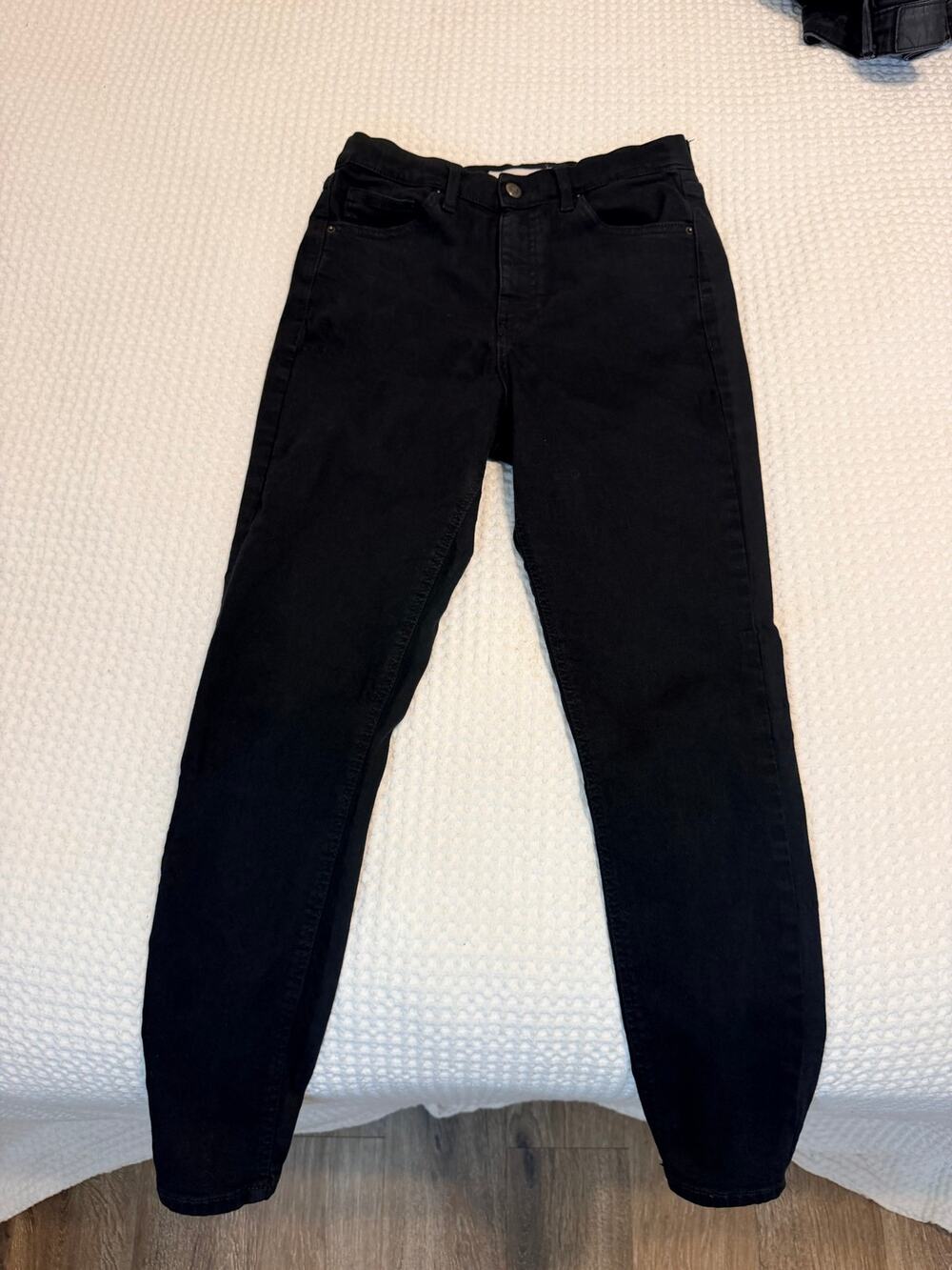 Topshop Jamie Black Skinny Jeans - 28